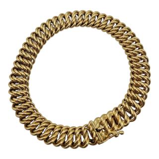 BRACELET MAILLE AMÉRICAINE OR 18CT