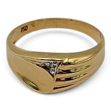BAGUE OR 18CT