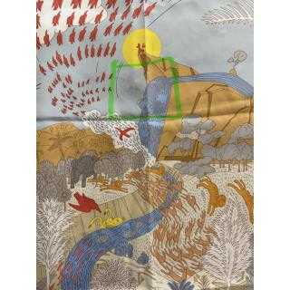 Foulard Hermès Le Carnaval des Animaux