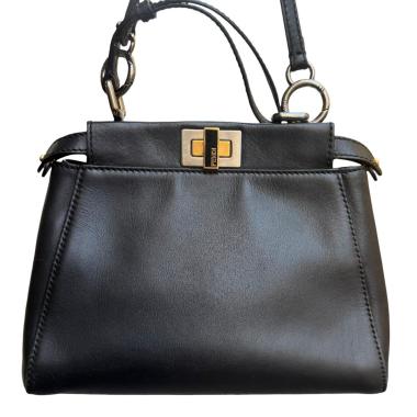 Sac Fendi Peekaboo Mini Noir Vintage