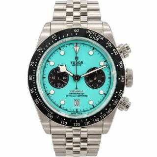 Tudor Black Bay Chrono Flamingo Blue 79360N