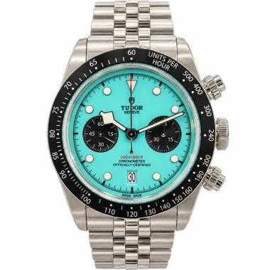 Tudor Black Bay Chrono Flamingo Blue 79360N