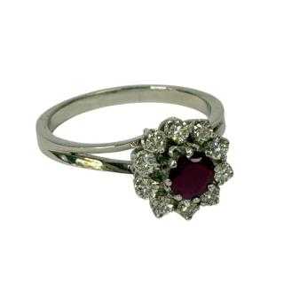 BAGUE OR BLANC 3.53 GRS