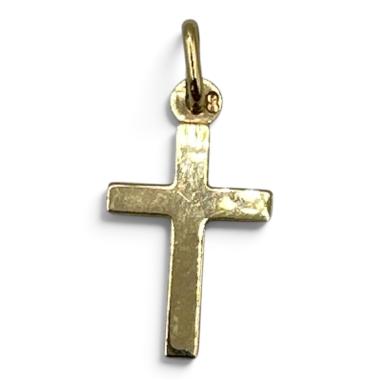 PENDENTIF CROIX OR 9CT