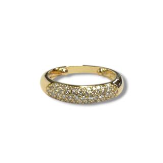 Bague Or Jaune 18ct & Diamants