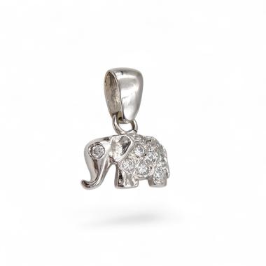 Pendentif Or Blanc 18 Ct