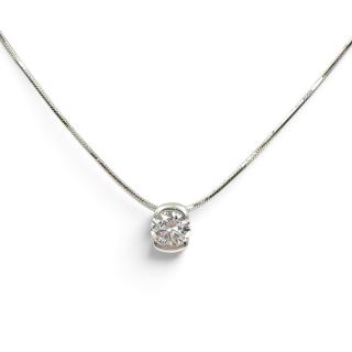 Collier Or Blanc 18 Ct