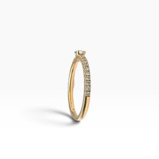 Bague Cartier Étincelle Or Rose 18 Ct