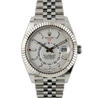 Rolex Sky-Dweller 42 White Dial Jubilee