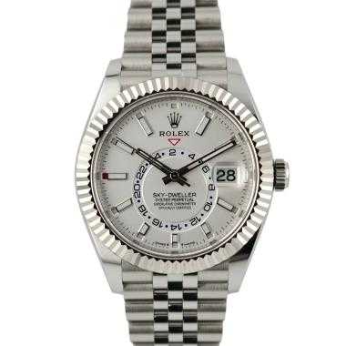Rolex Sky-Dweller 42 White Dial Jubilee
