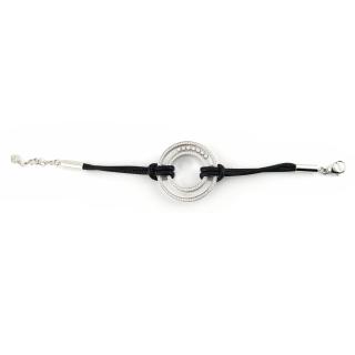 Bracelet Chopard Happy Diamond Or Gris 18k & Diamants