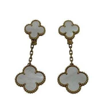 BOUCLES D'OREILLES VAN CLEEF MAGIC ALHAMBRA