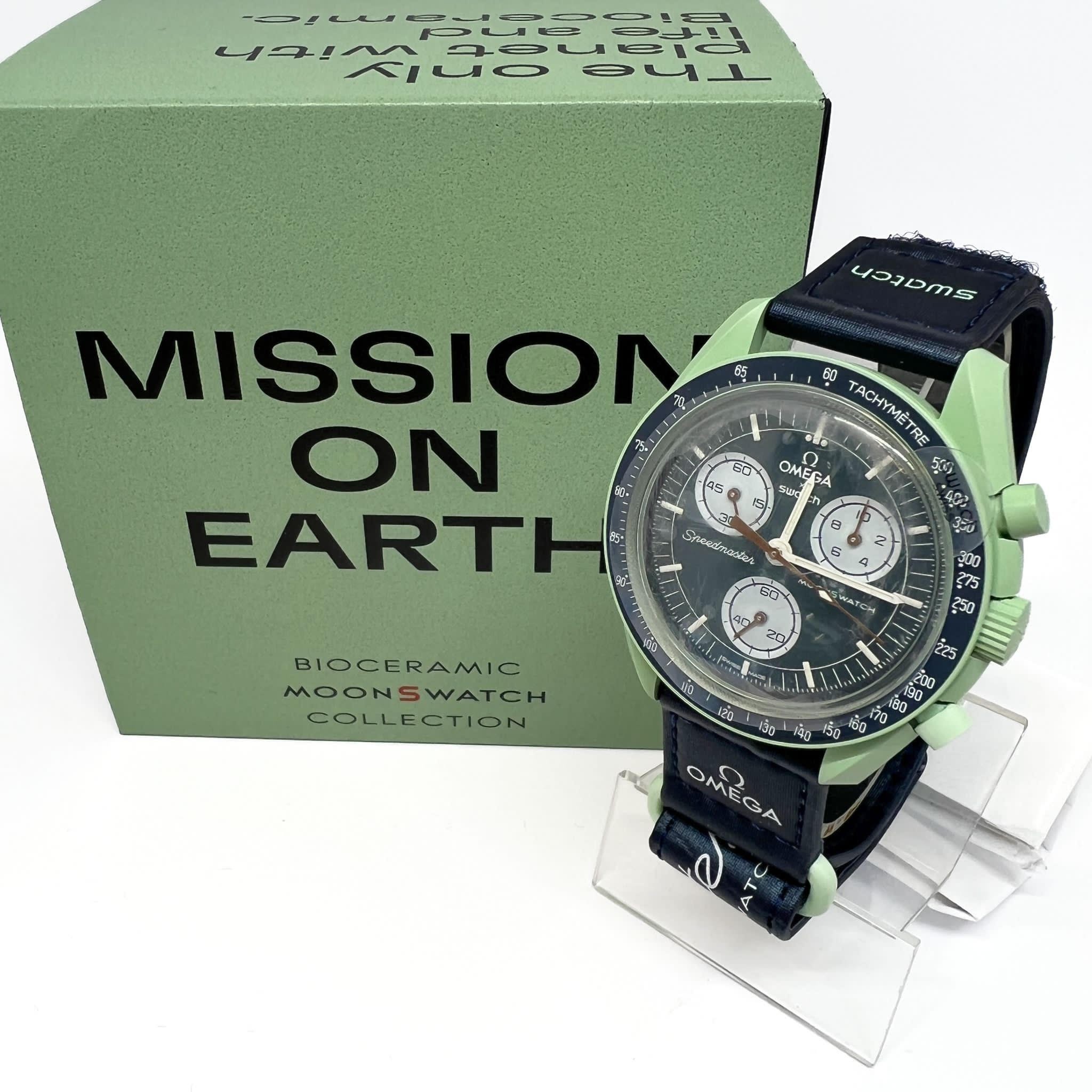 SWATCH OMEGA MISSION ON EARTH