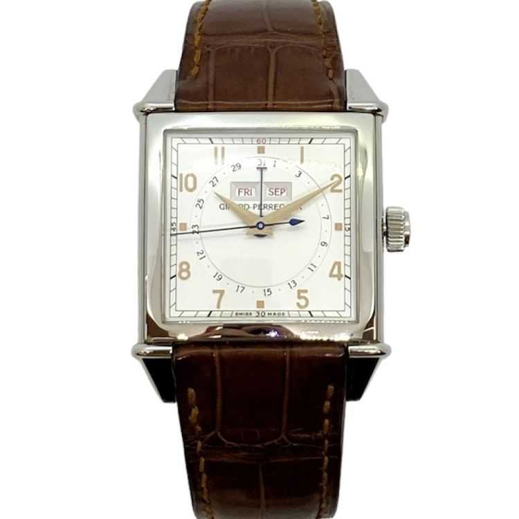 GirardPerregaux carrée triple calendar