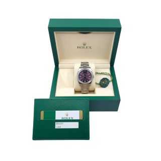 Rolex Oyster Perpetual 36 Grape Dial