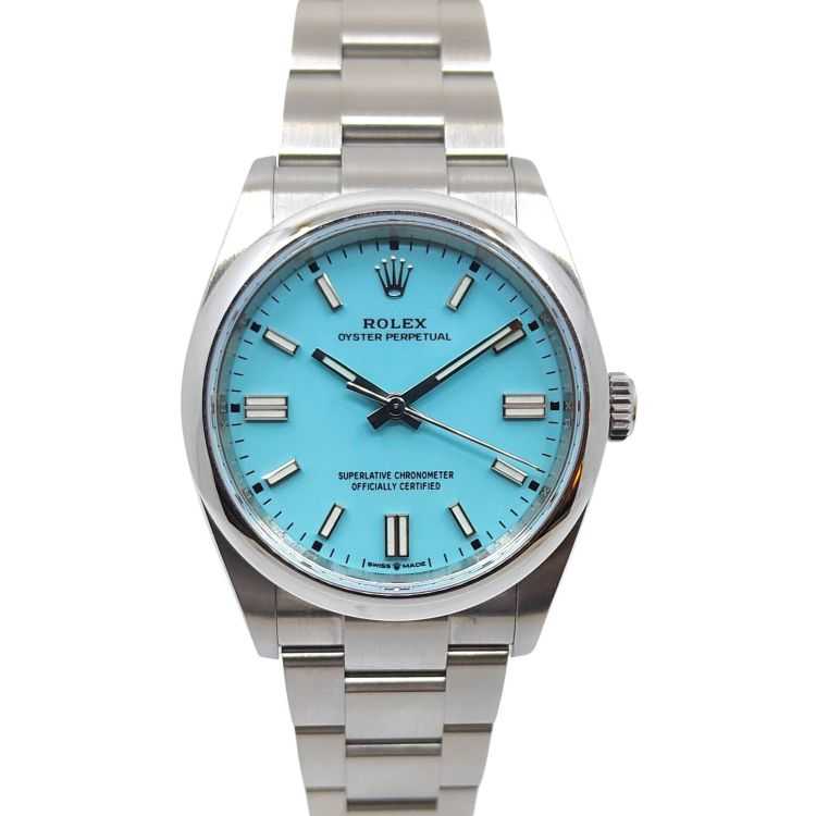 Rolex Oyster Perpetual 36 « Tiffany » Dial