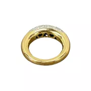 Bague or et diamants