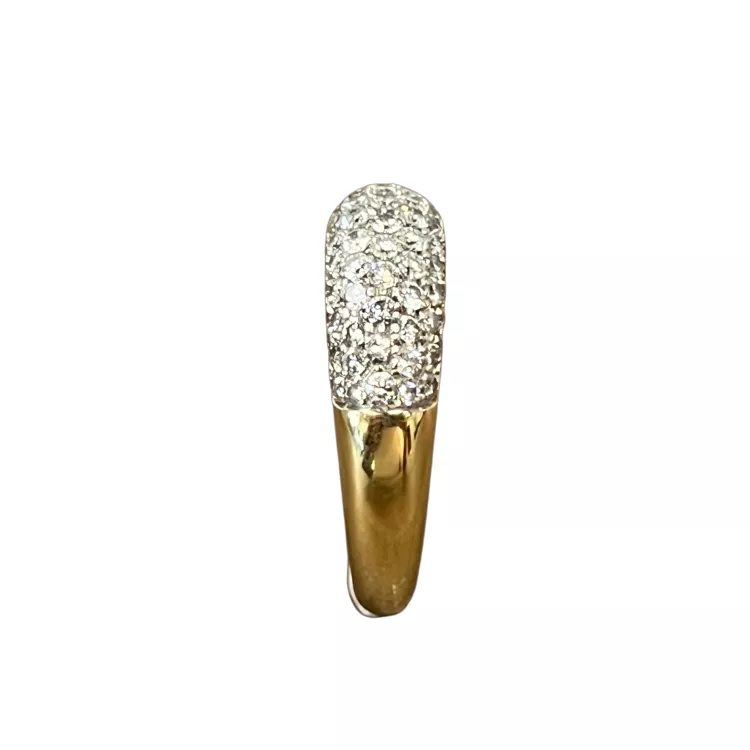 Bague or et diamants