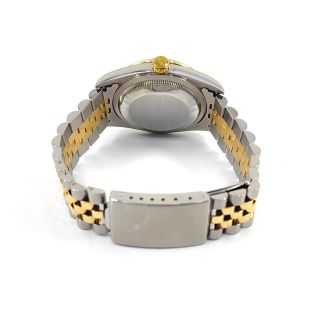 Rolex DateJust 36 Silver Dial Diamonds