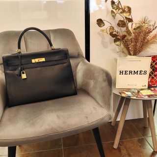 Hermès Kelly Retourné 35 Togo Clémence noir