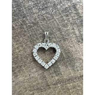 Pendentif Cœur Diamants