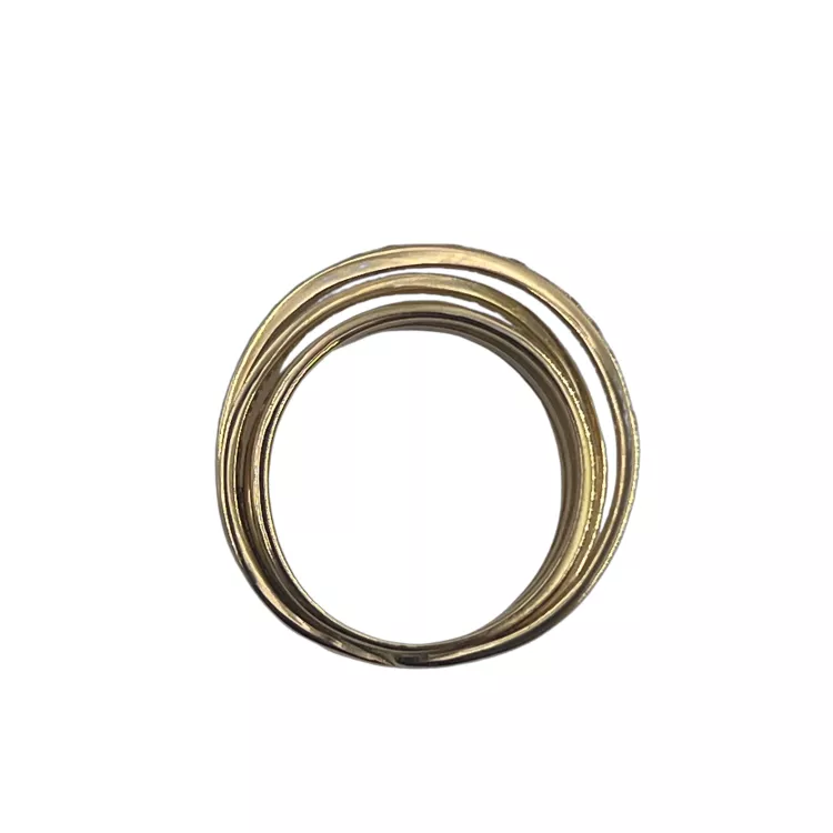 Bague or jaune et diamants