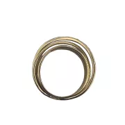 Bague or jaune et diamants