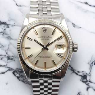Rolex DateJust 36 Silver Dial