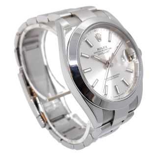 Rolex DateJust 41 Silver Dial