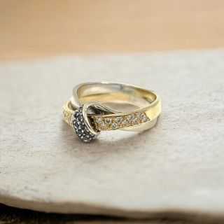 Bague Or Blanc et Jaune