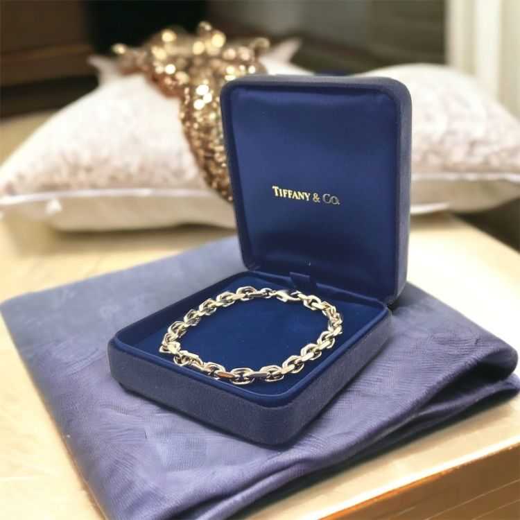 Bracelet Tiffany & Co Or Blanc 18k