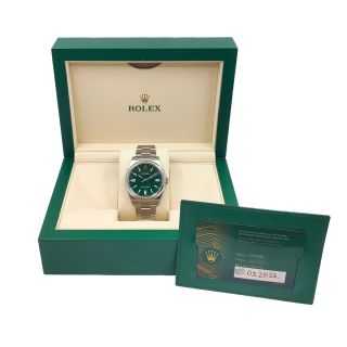 Rolex Oyster Perpetual 41 Green Dial