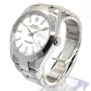 Rolex DateJust 41 White Dial