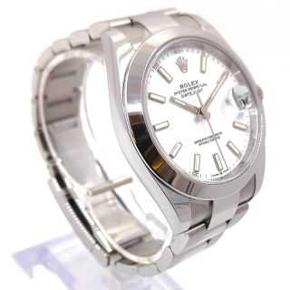 Rolex DateJust 41 White Dial