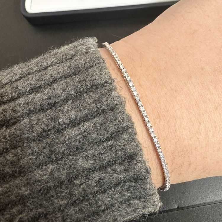 Bracelet Or gris