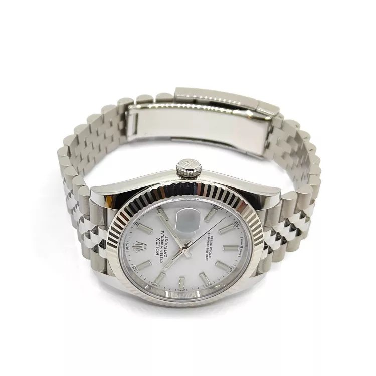 Rolex DateJust 41 White Dial