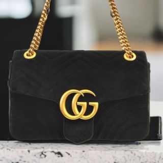 Sac Gucci GG Marmont MM Velours