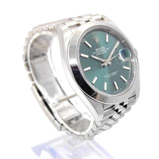 Rolex DateJust 41 Green Mint Dial