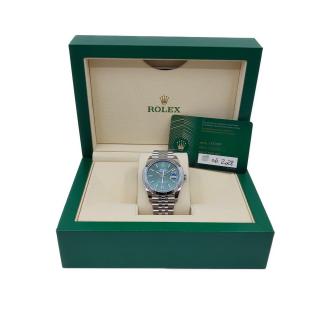 Rolex DateJust 41 Green Mint Dial