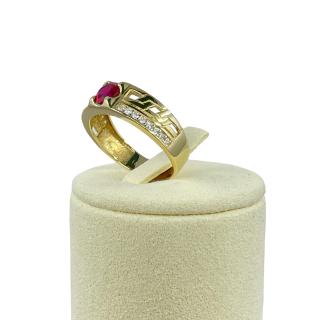 Bague Or Jaune 14k