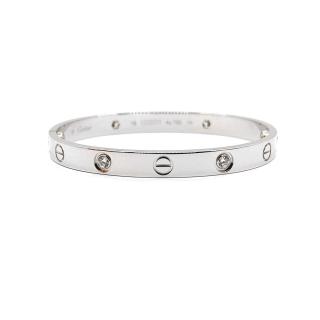 Bracelet Cartier Love 4 Diamants