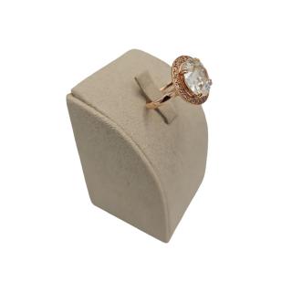 Bague Or Rose 18k et Diamants
