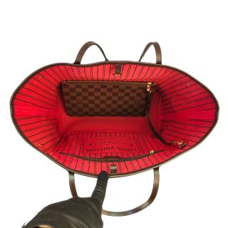 Sac à main Louis Vuitton Neverfull MM + Pochette