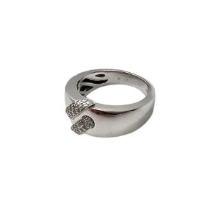 Bague Or Blanc