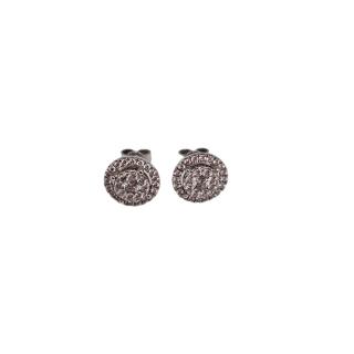 BOUCLES D'OREILLES OR 18K ET DIAMANTS