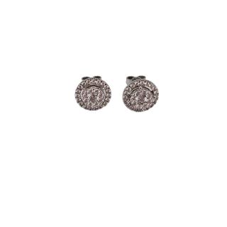 BOUCLES D'OREILLES OR 18K ET DIAMANTS