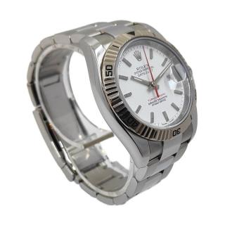 Rolex DateJust Turn-O-Graph White Dial