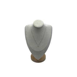 Collier Or Blanc 18k