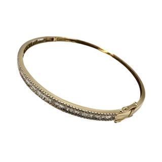 Bracelet Or Jaune avec Diamants