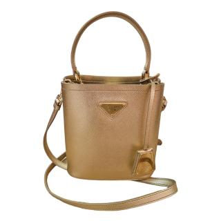 Sac Panier Prada Gold